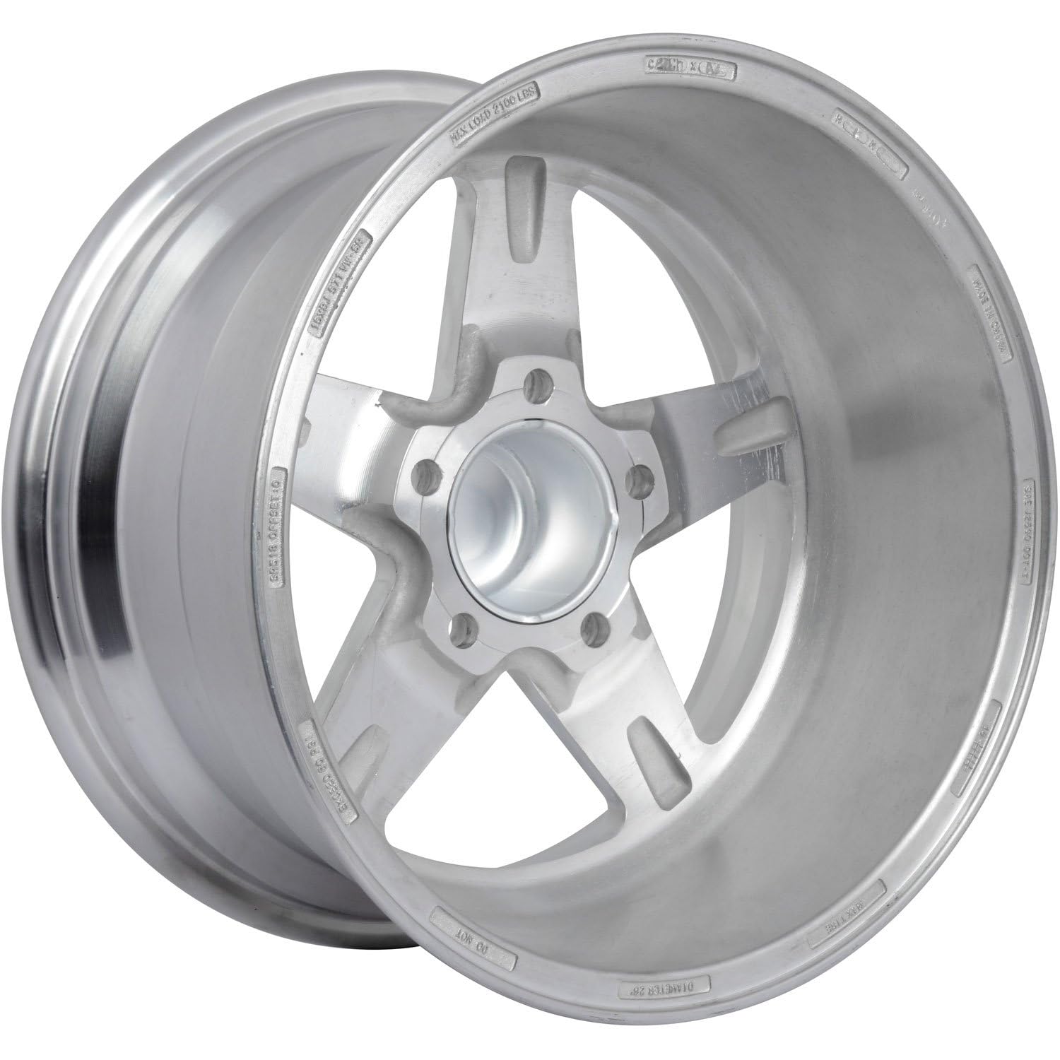 Amazon.co.jp: JEGS SSR スターアルミホイール 15インチ x 8インチ | 5